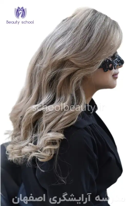 آموزش رنگ مو در اصفهان