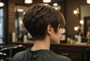 آموزش تکنیک کات پیکسی (Pixie Cut) | مدرسه آرایشگری اصفهان